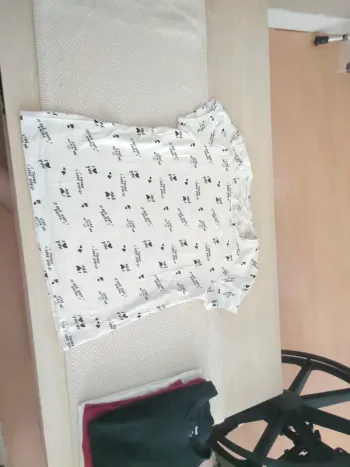 Tee shirt blanc i love you 13/14 ans