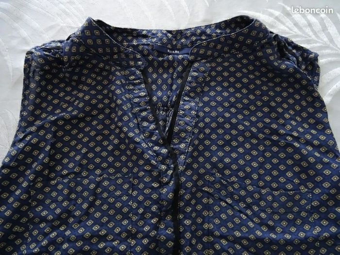 Blouse légère manches courtes taille 38 - photo numéro 2