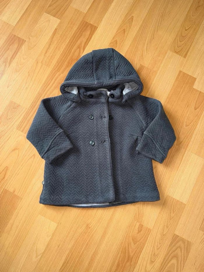 Manteau Obaïbi Bébé Mi-Saison - Douillet et Stylé (18 Mois)