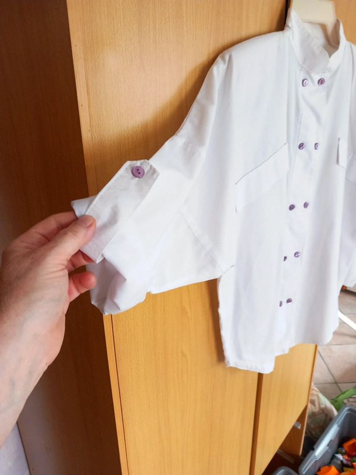 Chemise tunique coton acrylique T42 - photo numéro 5