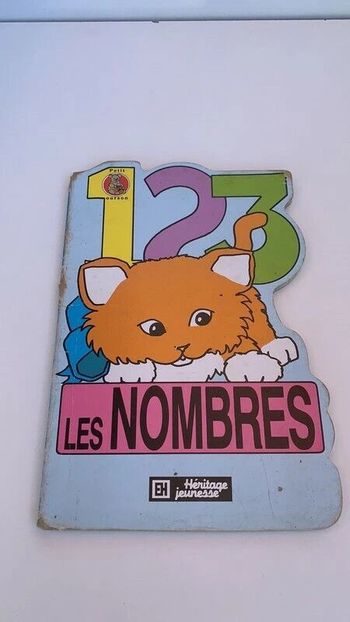Livre 123 Les nombres - EH Héritage Jeunesse - 1989
