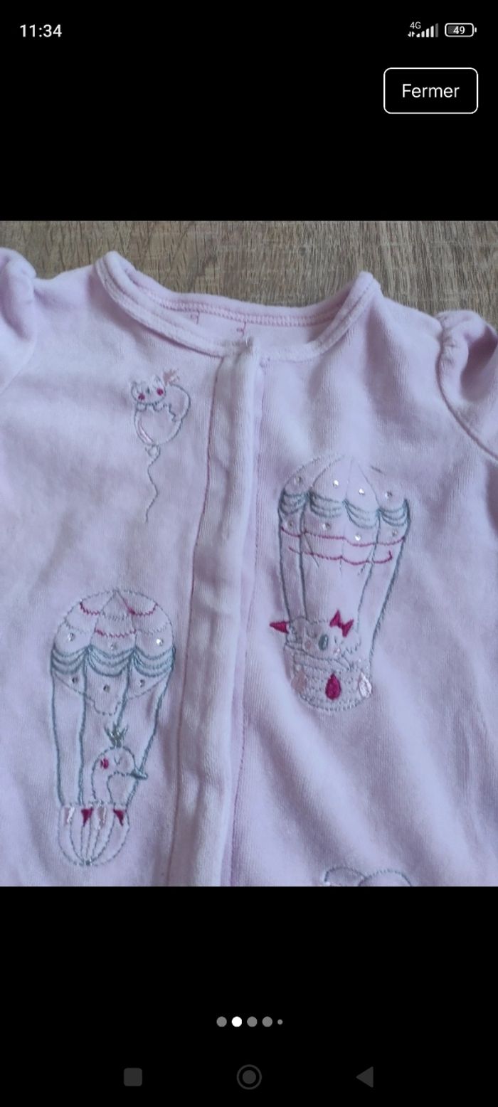 Pyjama bébé fille 18 mois Sergent Major - photo numéro 2