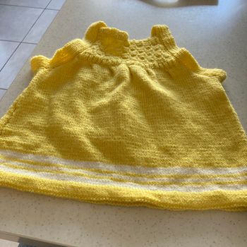 Débardeur tricoté main