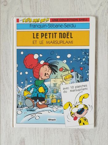 BD Le petit Noël et le Marsupilami