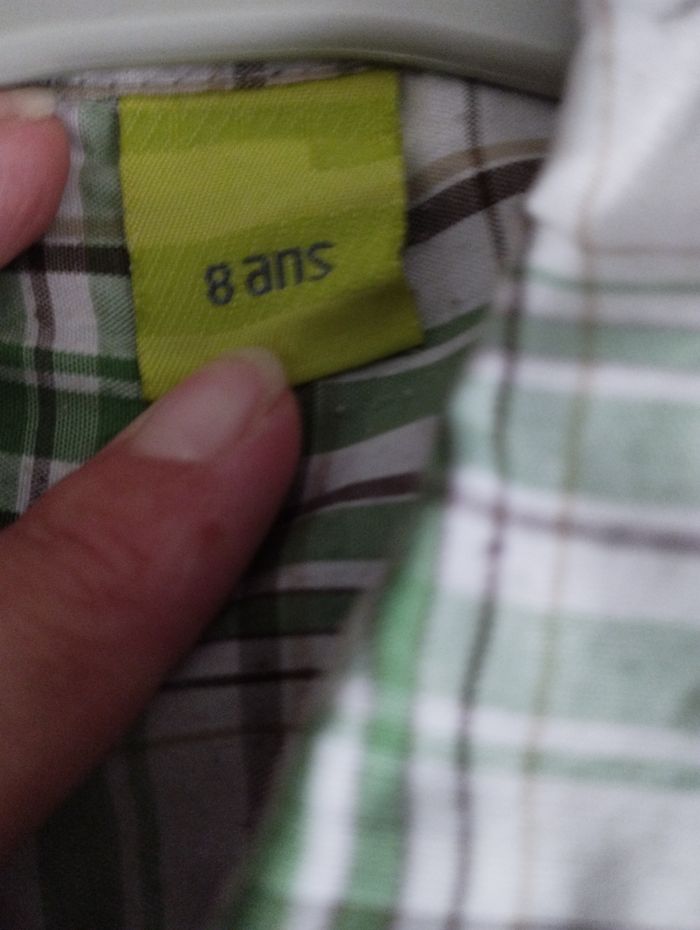 Chemise ml 8 ans garçon - photo numéro 3