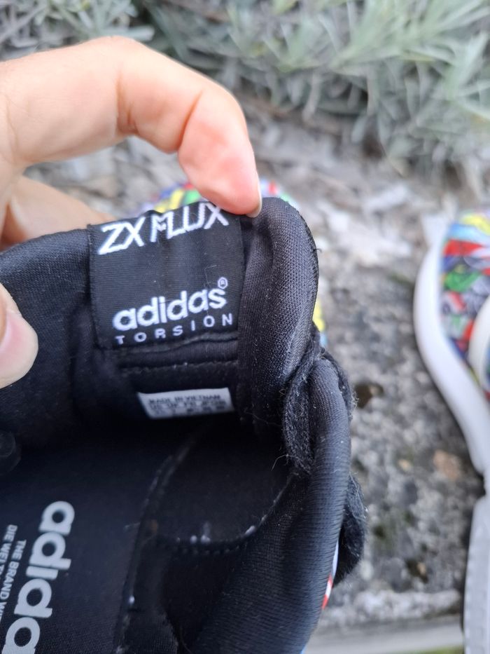 Baskets Adidas colorées Torsion  ZX PLUS - photo numéro 10