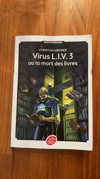Livre virus L.I.V ou la mort des livres