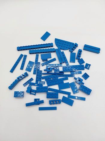 Lot vrac LEGO bleu construction Légos