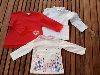 Trois t-shirts ML
