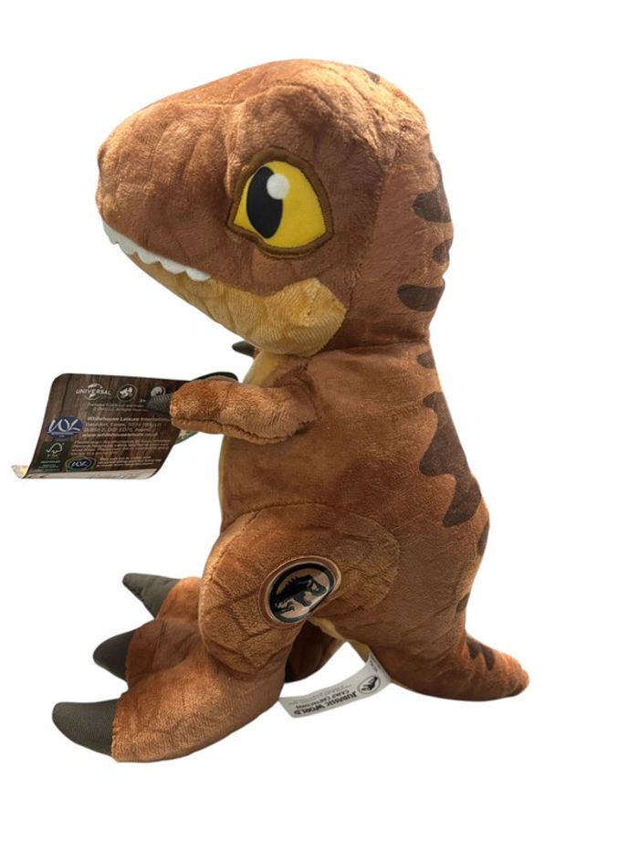Peluche dinosaure Jurassic World T-Rex 30 cm neuf - photo numéro 3