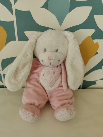 Doudou lapin tex