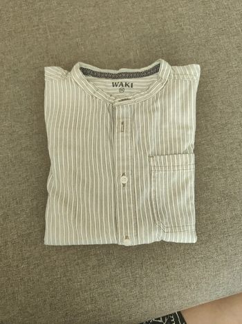 Chemise à rayures waki 6 ans