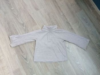 T-shirt manches longues col roulé