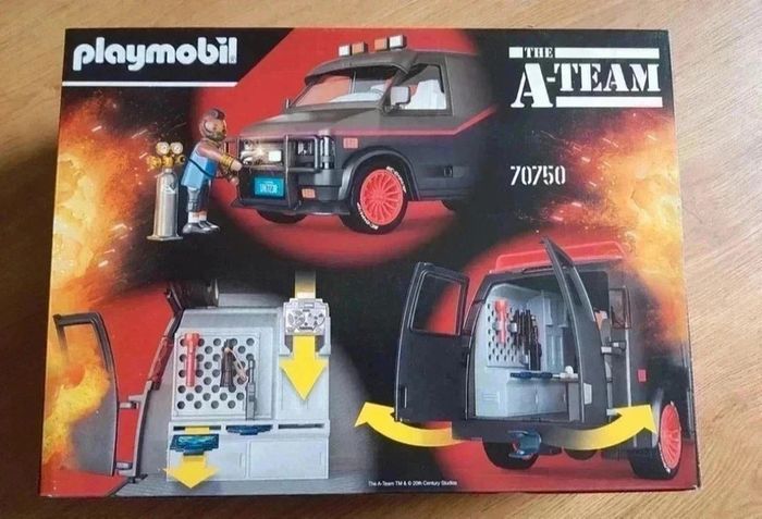 60 € 70750 Le Fourgon de l'Agence tous risques Playmobil - photo numéro 2