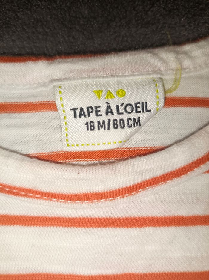 Tee-shirt  - "Mini joues gros bisous" - photo numéro 3
