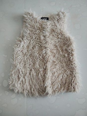 Gilet sans manches doux
