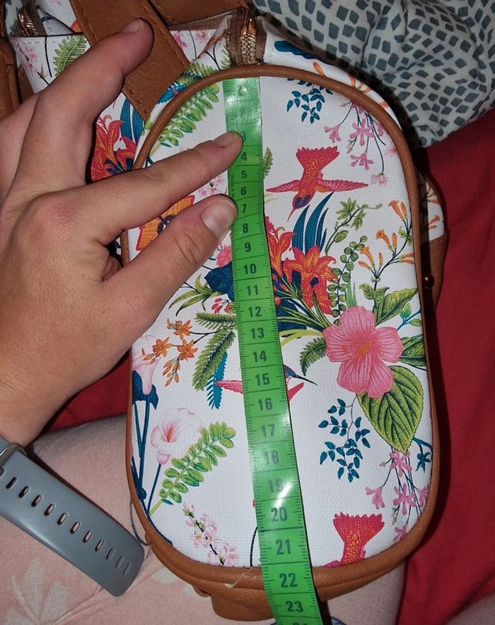 Sac à main fleuri - photo numéro 8