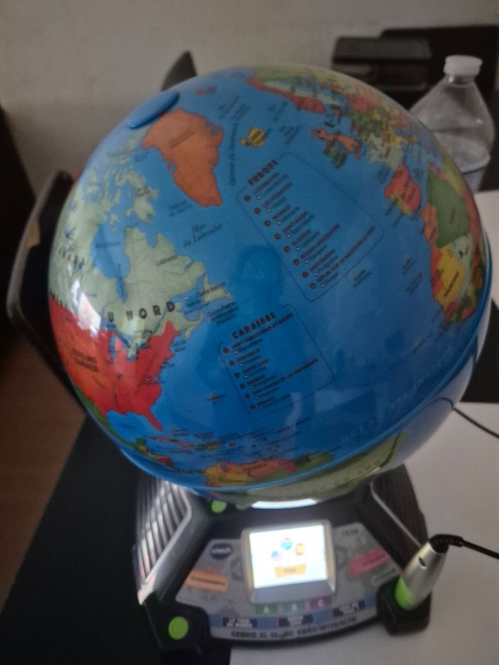 Globe terrestre interactif vidéo Vtech - photo numéro 3
