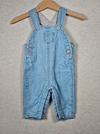 Salopette bleu ciel kiabi 3 mois 56-62cm