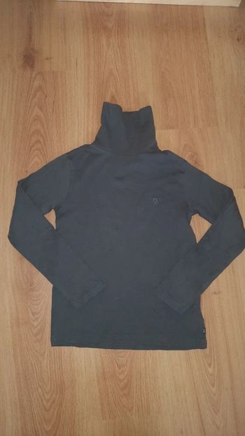 Sous pull marron okaidi