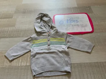 Gilet à capuches bebe