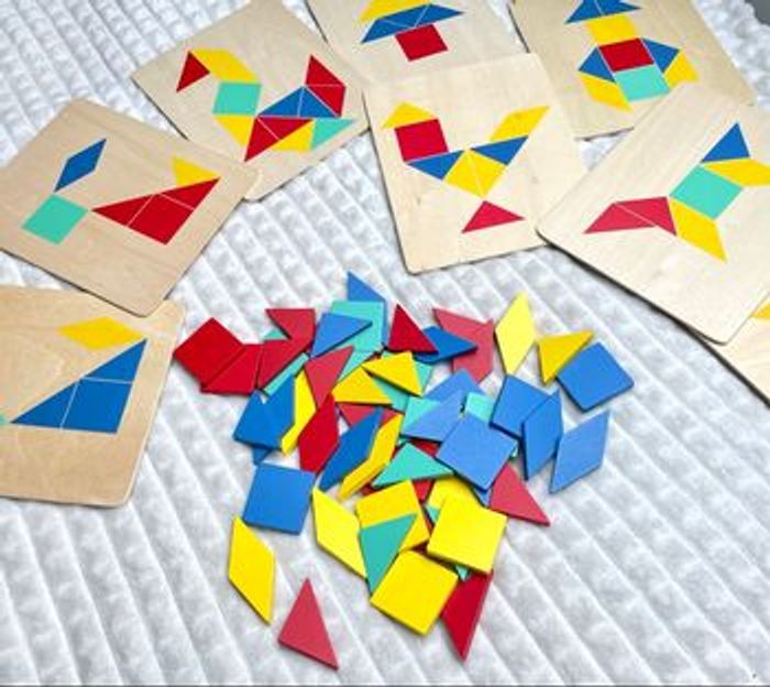 Jeu Tangram et reconnaissance de formes, Oxybul - photo numéro 5