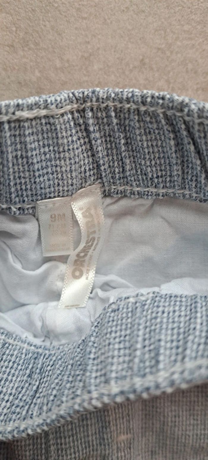 Pantalon bleu/gris en 9 mois Orchestra - photo numéro 3