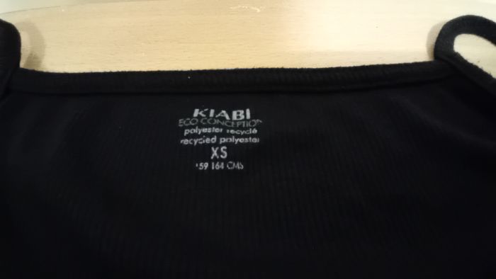 Robe noire à bretelles Kiabi - photo numéro 3