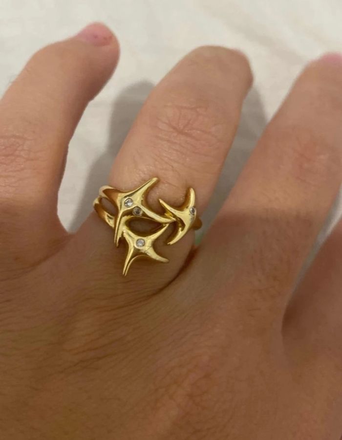 Bague dorée Inoxydable - photo numéro 3