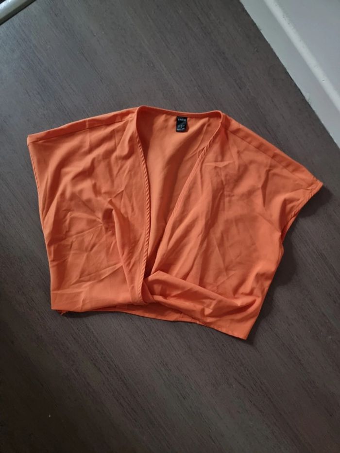 Top orange - photo numéro 2