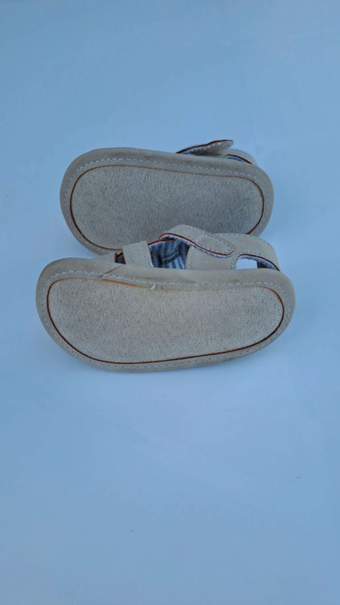 💚Sandales bébé grise – souples, confortables et estivales - photo numéro 3