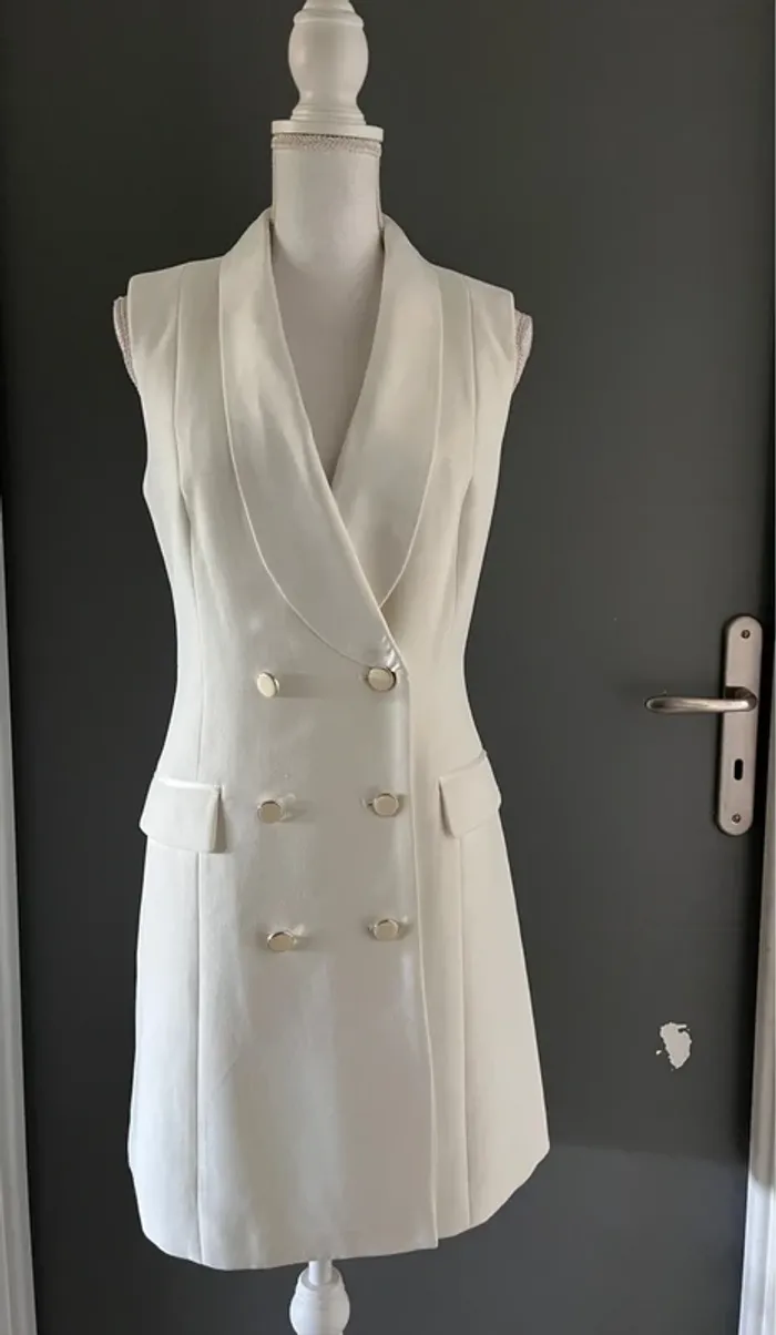Robe Morgan Blanche 202-Rita T40