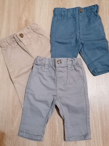 Lot de 3 pantalons