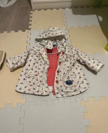 Parka doublé taille 6 mois parfait état