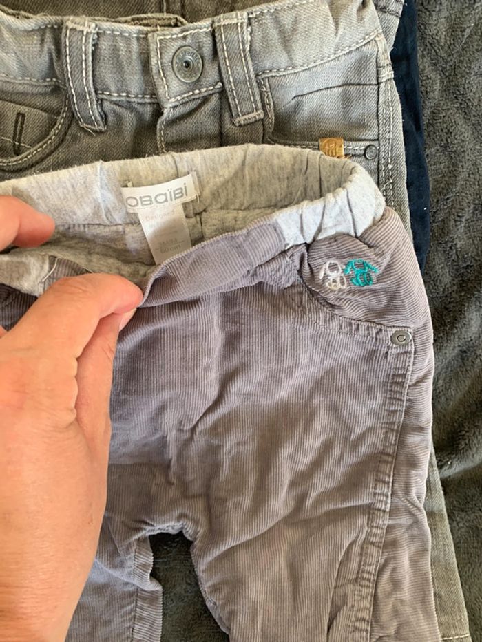 Lot de 9 pantalons \ jeans bébé 3 mois - photo numéro 7