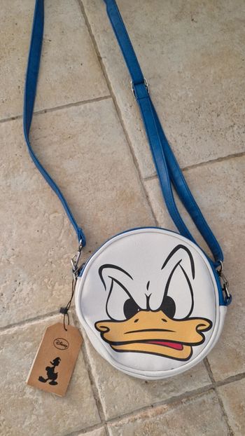 Petit sac bandoulière Donald Duck Disney neuf avec étiquette