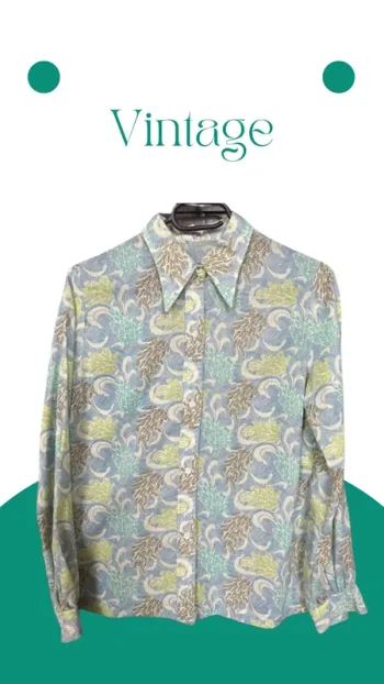 Chemise vintage seventies 🌾