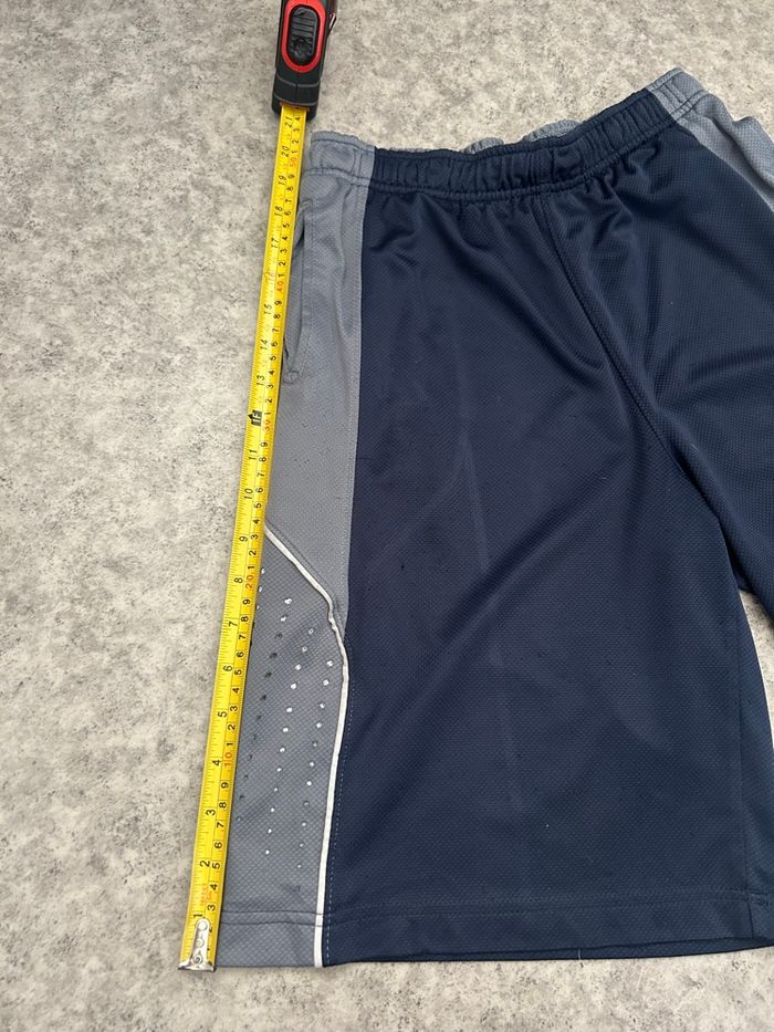 Short de sport Nike bleu marine et gris Dri-Fit - Taille L - photo numéro 5