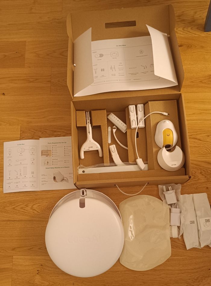 Babyphone + détecteur de respiration Cubo Ai - photo numéro 6