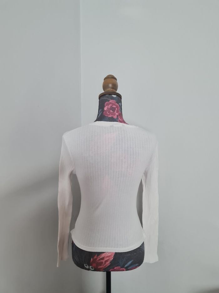 Haut blanc shein - photo numéro 3