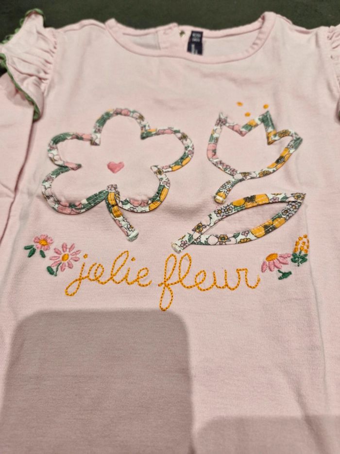 T-shirt manches longues Sergent Major rose 6 ans - photo numéro 2