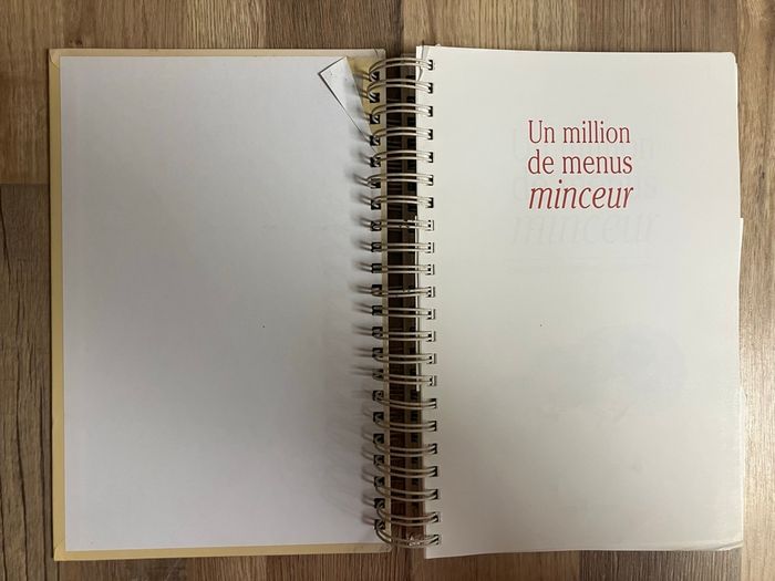 Livre à spirales-Un million de recettes minceur - photo numéro 7