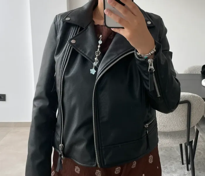 Veste en similicuir - photo numéro 9