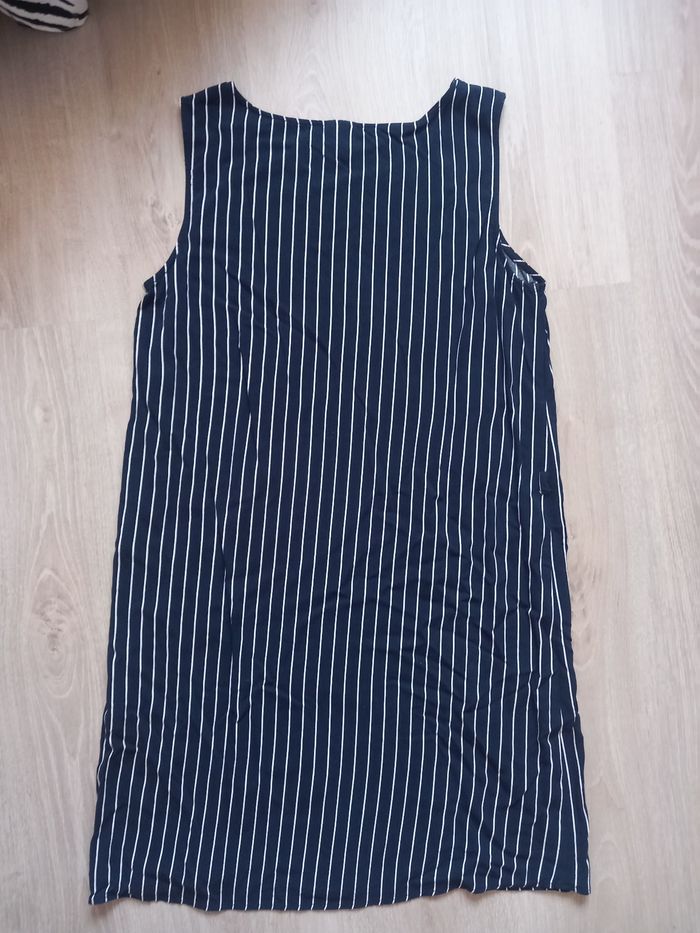 Robe d'été rayée marine T.38 Jacqueline De Yong - photo numéro 3