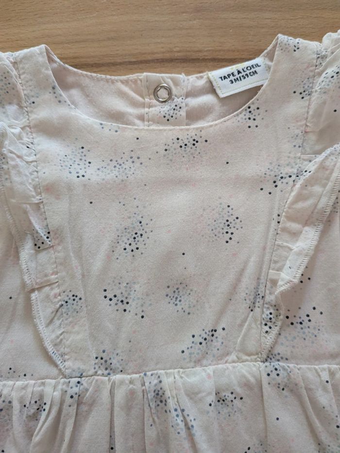 Tape à l'oeil Robe légère manches longues 3 mois - photo numéro 3