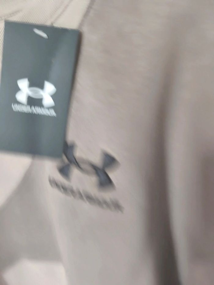 Sweat taupe molletonné - photo numéro 4
