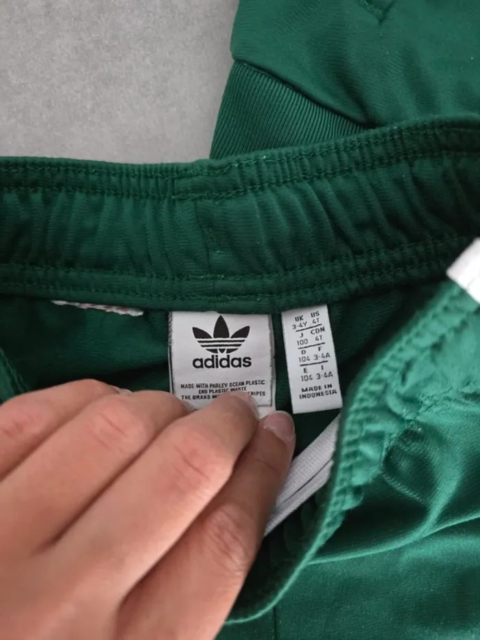 Ensemble jogging Adidas vert - photo numéro 5