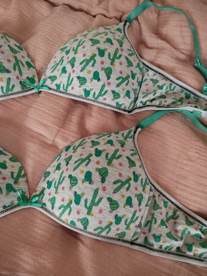 Lot de 2 soutien gorge légèrement rembouré - photo numéro 2