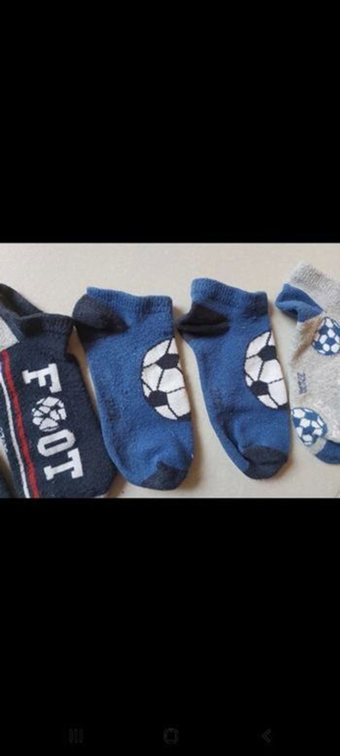 Socquettes Foot 27/30 - photo numéro 3