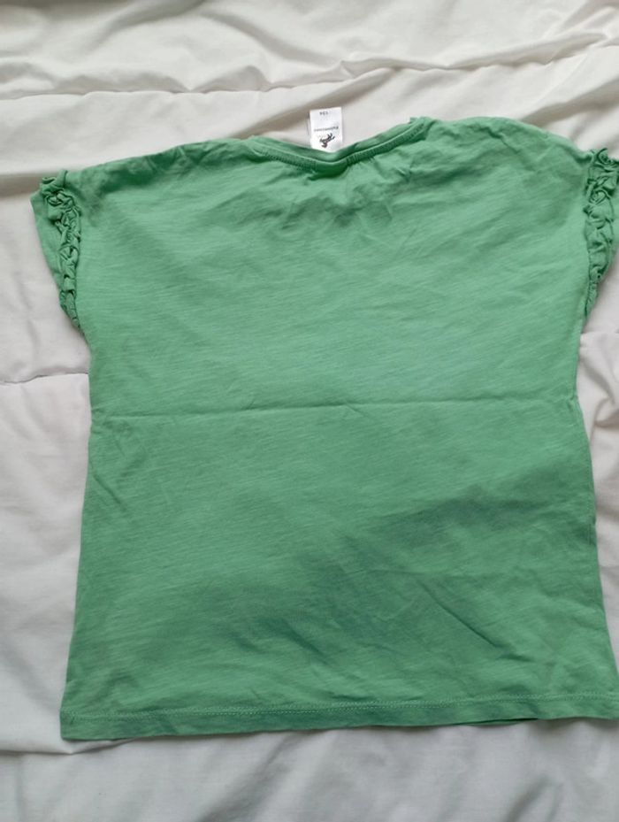 Tee shirt manches courtes vert licornes en beabs 134 cm palomino neuf 5€ - photo numéro 4